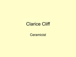 Clarice Cliff PowerPoint