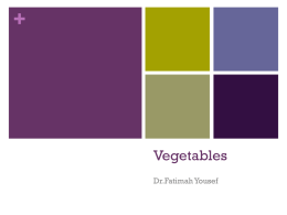 + Vegetables