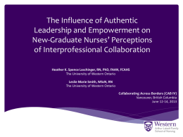 Authentic leadership is linked to empowerment