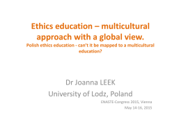 Ethics education