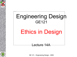 Ethics In Design