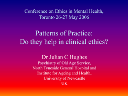 Patterns of Practice - Journal of Ethics in Mental Health > Journal of