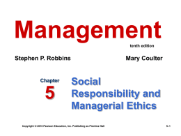 Management 9e.- Robbins and Coulter - Home