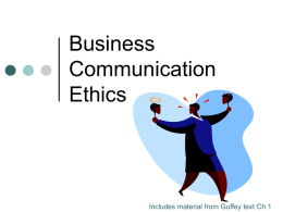 Business Communication: Process and Product, 3e