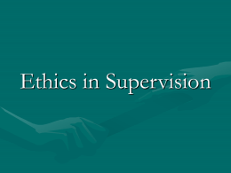 Ethical - Muskie School of Public Service