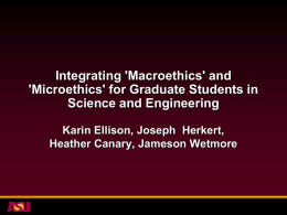 ASEE 2010 Presentation - Consortium For Science, Policy