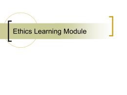 BA 352 lecture ethics & ch2