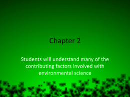 Chapter 2 Environmental Ethics