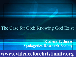 The-Case-for-God - Evidence for Christianity