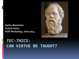 TEC-thics Workshop PowerPoint