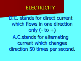 electricity basic2 - World of Teaching