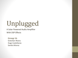 Unplugged - UCF EECS