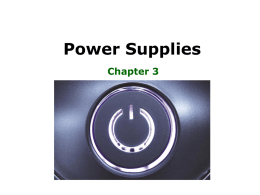 Chapter 8 Power Supplies