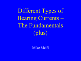 Different Types of Bearing Currents – The Fundamentals - Flow-Tech