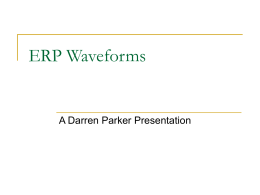 ERP Waveforms - McMaster University