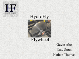 Flywheel - Electrical and Computer Engineering