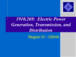 Power Generation, Transmission, & Distribution