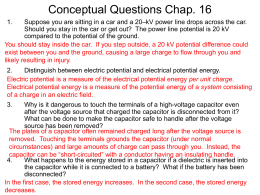 Conceptual Questions Chap. 13