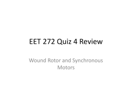 EET 272 Quiz 4 Review