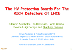 The HV Protection Boards For The Rich Detectors Of Lhcb