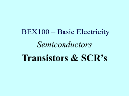 BEX100 – Basic Electricity