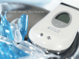 Nu Skin Galvanic Spa System