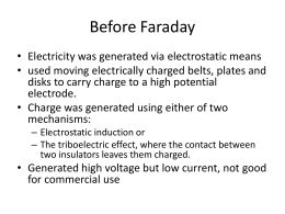 Before Faraday