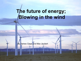Wind power - Fenwick High School