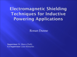 Electromagnetic Shielding Techniques for Inductive