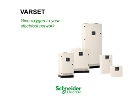 VARSET - Schneider Electric