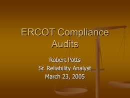 ERCOT Compliance