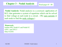 Chapter 3 - Nodal Analysis(PowerPoint Format)