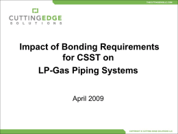 Impact of Bonding Requirements for CSST on LP