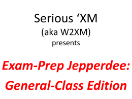 Exam-Prep Jepperdee: Technician Edition