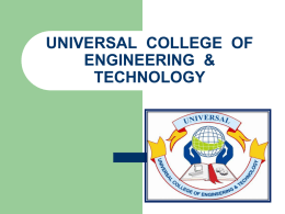 Duality - Universal College of Engineering & Technology
