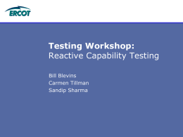 Reactive Testing workshop