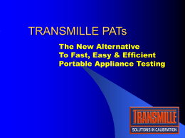 Transmille PAT Software