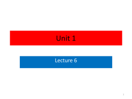 6 Lecture 6 Unipolar & Polar Coding