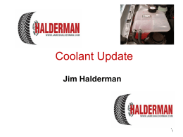 Coolants - James Halderman