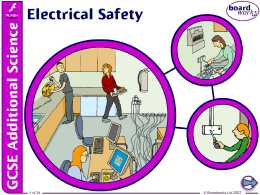 Electric Safety PPT