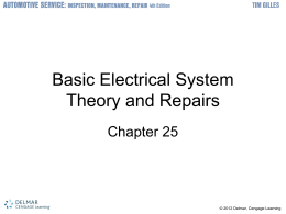Basic Electrical System Theory and Repairs