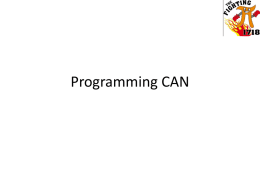 CAN Software