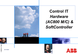 Control IT - Hardware and SoftController