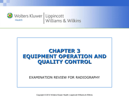 Quality Control - Wolters Kluwer Health