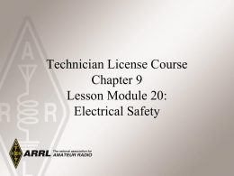 Module 20 – Electrical Safety C9