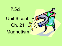 Magnetism PPT