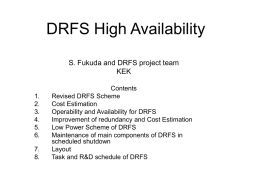 DRFS_High_Availability