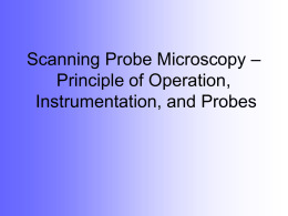 Scanning Probe Microscopy STM
