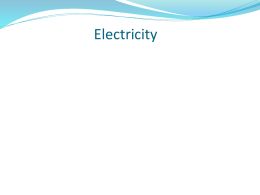 Electricity Intro