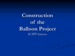 Balloon Project